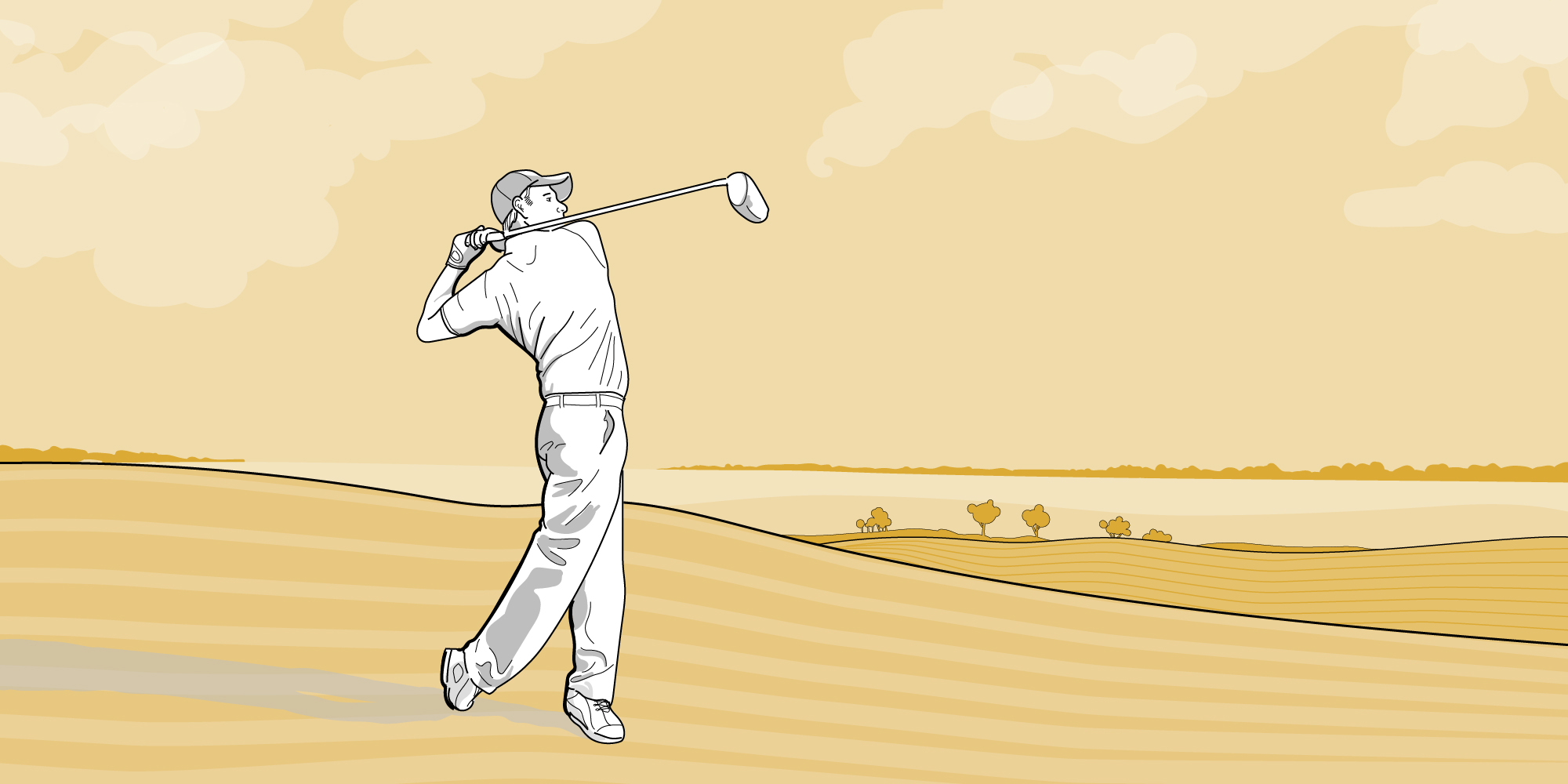 illustration - golf